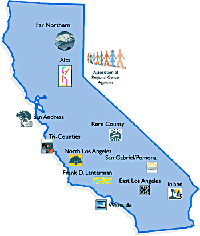 Regional Center System Map